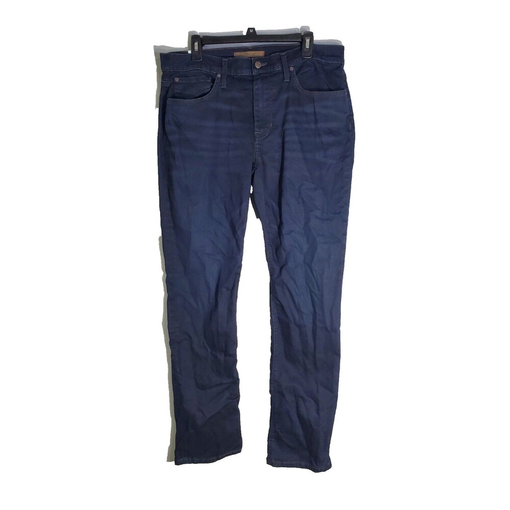 Men's Denim Blue Jeans The Brixton Straight And Narrow Size 36